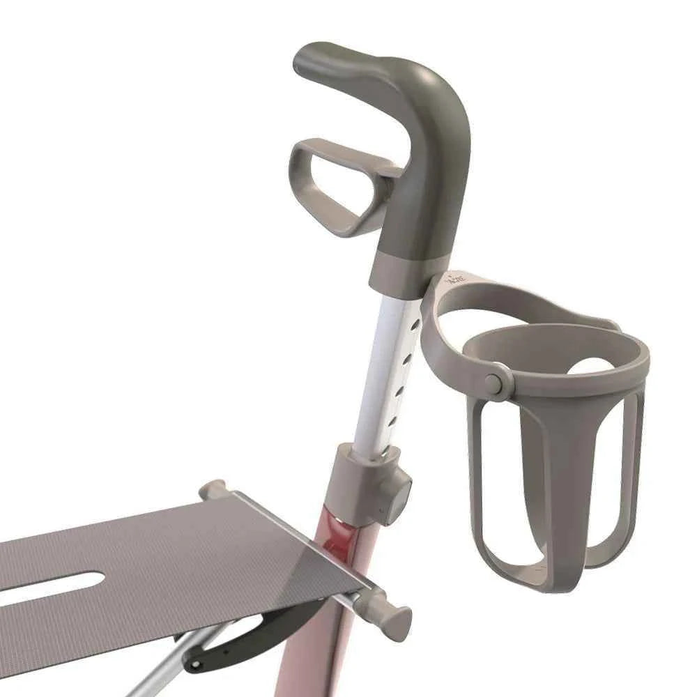 byACRE Carbon Ultralight Cup Holder | Lightweight Rollator Drink Mount